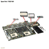 511775-001 HP ML350 G6 QC System Board - фото 20158