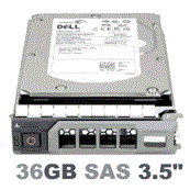 J8189 Dell 36-GB 15K 3G 3.5 SP SAS w/F9541 - фото 42512
