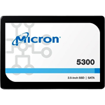 Твердотельный накопитель Micron 5300MAX 3.84TB SATA 2.5" 3D TLC R540/W520MB/s MTTF 3М 95000/34000 IOPS 24528TBW SSD Enterprise Solid State Drive, 1 year OEM - фото 46128