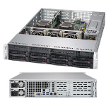 Серверная платформа Supermicro SuperServer 2U 6029P-WTR noCPU(2)2nd Gen Xeon Scalable/TDP 70-205W/ no DIMM(12)/ SATARAID HDD(8)LFF/ 2xGbE/ 4xFH, 2xLP, M2/ 2x1000W - фото 47493