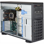 Серверная платформа Supermicro SuperServer 4U 7049P-TRT noCPU(2)2nd Gen Xeon Scalable/TDP 70-205W/ no DIMM(16)/ SATARAID HDD(8)LFF/ 2x10GbE/ 6xFH, M2/ 2x1280W - фото 47527