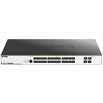 Коммутатор D-Link PROJ Managed L2 Switch 24x1000Base-X SFP, 4x10GBase-X SFP+, CLI, RJ45 Console, RPS, Dying Gasp - фото 48005