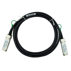 Кабель Dell QSFP+ to QSFP+, 40GBE, DAC, 1m, 470-AAFE - фото 50283
