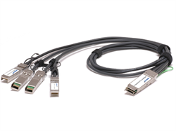Модуль 40G QSFP-40G->4xSFP+ DAC, дальность до 1м - фото 50906