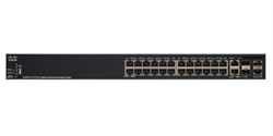 Коммутатор Cisco 350X Series SG350X-24-K9-EU - фото 51604