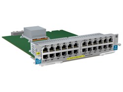 Модуль HP 24-портовый 10/100 PoE+ v2 для коммутаторов серии zl, J9547A - фото 52452