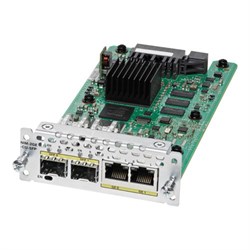 Модуль Cisco NIM-2GE-CU-SFP - фото 53496