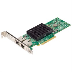 Сетевая карта Dell Broadcom 57416 Dual Port 10Gb Base-T PCIe 540-BBUO - фото 54897