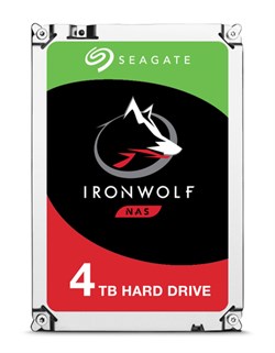 Жесткий диск Seagate SATA-III 4Tb Ironwolf (5900rpm) 64Mb 3.5", ST4000VN008 - фото 55659