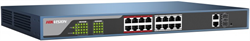 Коммутатор HikVision PoE DS-3E0318P-E - фото 5612