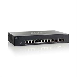 Коммутатор Cisco SG350-10P-K9-EU - фото 56160