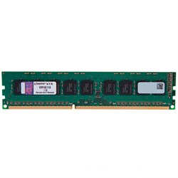 Оперативная память Kingston 8Gb DDR3 1600MHz (PC3-12800) 1600MHz ECC DIMM, KVR16E11/8 - фото 56977