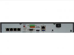 Видеорегистратор IP 4-х канальный HiWatch DS-N304P - фото 5727