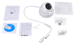 Антивандальная купольная IP-камера RVi-IPC31VB (2.8 мм) - фото 5816