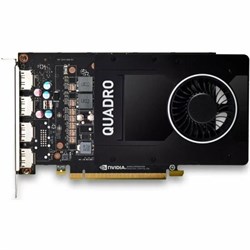 Видеокарта NVIDIA Quadro VCQP2200BLK-1 P2200, 5 GB GDDR5/160-bit, PCI Express 3.0 x16, DP 1.4x4 - фото 58793