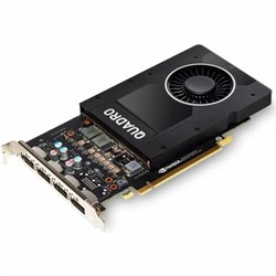 Видеокарта NVIDIA Quadro VCQP2200BLK-1 P2200, 5 GB GDDR5/160-bit, PCI Express 3.0 x16, DP 1.4x4 - фото 58794