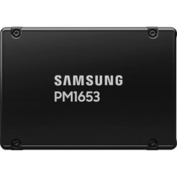 Твердотельный накопитель Samsung Enterprise SSD, 2.5"(SFF), PM1653, 3200GB, SAS, 24Gbps, R4200/W3700Mb/s, IOPS(R4K) 770K/135K, MTBF 2M, 3DWPD/5Y(official FW mod), OEM - фото 59247