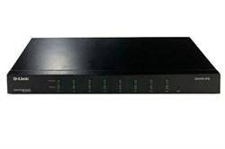 Переключатель D-Link PROJ 8-port KVM over IP Switch, 1x100Base-TX, VGA+USB ports - фото 59338