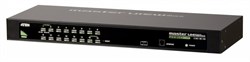 Переключатель электронный ATEN 16-Port PS/2-USB VGA KVM Switch - фото 59343