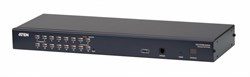 Переключатель электронный ATEN 16-Port Multi-Interface Cat 5 KVM Switch - фото 59353