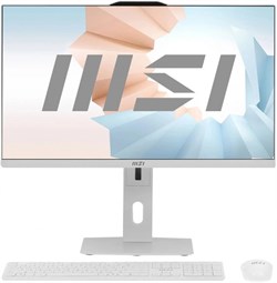 Моноблок Моноблок MSI Modern AM272P 12M AiO 27" FHD (1920x1080)IPS AG Non-touch, Core i5-1235U (1.3GHz), 16GB DDR4(2x8GB),512GB SSD M.2,Intel UHD,WiFi,BT,camera,WirelessKB&mouse Eng/Rus,NoOS,1y war-ty,Black - фото 59451