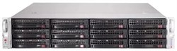Корпус Supermicro Storage JBOD Chassis 2U 826BE1C-R741JBOD Up to 12 x 3.5"/ Expander Backplane(4xminiSASHD SFF-8643) - фото 59637