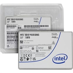 Твердотельные диски Solidigm / Intel SSD P5510 Series (7.68TB, 2.5in PCIe 4.0 x4, 3D4, TLC), 1 year - фото 59672