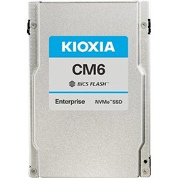 Ssd накопитель KIOXIA Enterprise SSD 2,5"(SFF/U.3), CM6-V, 1600GB, NVMe 1.4/PCIe 4.0 1x4, 2x2, R6900/W2800MB/s, IOPS(R4K) 1300K/215K, MTTF 2,5M, 3DWPD/5Y (Mixed Use), TLC, 15mm - фото 59674