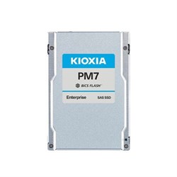 Ssd накопитель KIOXIA Enterprise SSD 2,5"(SFF), PM7-V, 1600GB, SAS 24G (SAS-4, 22,5Gbit/s), R4200/W3400MB/s, IOPS(R4K) 720K/320K, MTTF 2,5M, 3DWPD/5Y (Mixed Use), TLC, 15mm (replace KPM61VUG1T60) - фото 59675