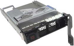 Твердотельный накопитель DELL  960GB LFF (2.5" in 3.5" carrier) SSD Read Intensive SAS 12Gbps,Hot-Plug For ME4/ME5 (analog 400-AXPY, 400-BBOH) - фото 59716