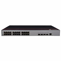 Коммутатор HUAWEI S5735-L24T4X-A1 (24*10/100/1000BASE-T ports, 4*10GE SFP+ ports, AC power, S57XX-L Series Basic SW,Per Device) - фото 59747