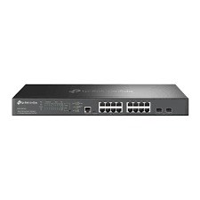 Сетевое оборудование TP-Link SG3218XP-M2, Управляемый коммутатор Omada уровня 2+ с 16 портами 2,5 Гбит/с (8 портов PoE+) и 2 портами SFP+, 802.3af/at 240 Вт, стальной корпус, 1U, монтируется в 19-дюймовую стойку - фото 59753