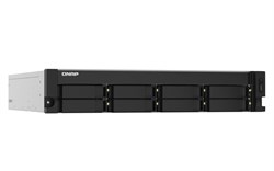 Система хранения данных QNAP SMB TS-832PXU-4G-EU-RU 2U QC 1,7GhzCPU/4Gb(upto16Gb)/upto 8HDD, up to 20 with TL-R1200S-RP/SATA(3,5" 2,5")/ 4xUSB3.2/1xExp.slot/2x2,5Gb 2x10Gb(SFP+)/iSCSI/1xPS/3YW - фото 59802