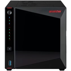 Cетевое хранилище ASUSTOR AS5404T 2-Bay NAS/Media player/Intel Celeron N5105 2.0GHz up to 2.9GHz, 4GB SO-DIMM DDR4, noHDD(HDD,SSD),/2x 2,5Gb (LAN)/3xUSB3.2,HDMI; 90IX01R1-BW3S40 - фото 59823