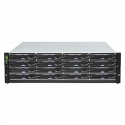 Модуль расширения Infortrend JBOD 3U/16bay (GS) dual redundant controller expansion enclosure 4x 12Gb SAS ports, 2x(PSU+FAN module), 16xdrive trays, 2x12G to 12G SAS cables, 1xRackmount kit(JB 3016RA) - фото 59850