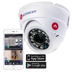 Купольная внутренняя IP камера ActiveCam AC-D8121IR2W - фото 6070