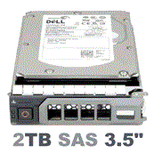 001H3H Dell 2-TB 6G 7.2K NL 3.5 SAS w/F238F