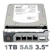 00KNW4 Dell 1-TB 6G 7.2K 3.5 SAS w/F238F