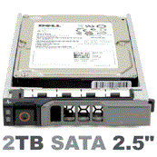 WCJ3G Dell 2-TB 7.2K 2.5 SATA w/G176J
