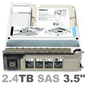 XDCRP Dell 2.4-TB 10K 3.5 SED SAS 12G w/F238F