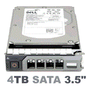 XX0VD Dell 4-TB 6G 7.2K 3.5 SATA w/F238F