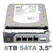 YXTWT Dell 6-TB 6G 7.2K 3.5 SATA w/F238F