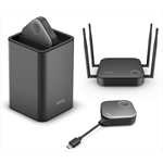 Беспроводной комплект для презентаций BenQ InstaShow WDC20C, Wireless 802.11ac, Type C, Plug & Play, Receiver x 1, Transmitter x 2, дальность 15 м, до 32 подкл., Black