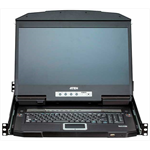 Квм консоль ATEN 18.5" 4-Port USB HDMI Multi-View Dual Rail WideScreen LCD KVM Switch