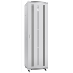 Cabeus ND-05C-42U60/80 Шкаф 19" напольный для распределительного и серверного оборудования 42U 600x800x2055mm (ШхГхВ) передняя и задняя перф. двери,  цвет серый (RAL 7035)