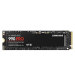 Твердотельный накопитель SSD M.2 (PCI-E NVMe 2.0 Gen 4.0 x4) 4Tb Samsung 990 PRO (R7450/W6900MB/s) 1year