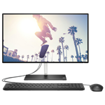 Моноблок HP 24-ck0137ci NT 23.8" FHD(1920x1080) Pentium J5040, 8GB DDR4 2400 (1x8GB), SSD 256Gb, Intel Internal Graphics, noDVD, Rus/Eng kbd&mouse wired, HD Webcam, Black, FreeDos, 1Y Wty