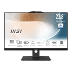Моноблок Моноблок MSI Modern AM242P 12M AiO 23,8" FHD (1920x1080)IPS AG Non-touch, Core i5-1240P (1.7GHz), 8Gb DDR4, 256GB SSD M.2, Intel UHD, WiFi, BT, camera, WirelessKB&mouse Eng/Rus, No OS,1y,Black