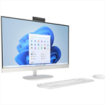 Моноблок HP 27-cr0008ci NT 27" FHD(1920x1080) Ryzen 5 7520U, 8GB LPDDR5 5500 (1x8GB), SSD 512Gb, AMD integrated graphics, noDVD,Rus/Eng kbd&mouse wireless, HD Webcam, Shell White, Win11Ru, 1Y Wty