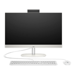Моноблок HP 24-cr0038ci NT 23.8" FHD(1920x1080) Core i5-1335U, 8GB DDR4 3200 (1x8GB), SSD 512Gb, Intel Internal Graphics, noDVD, kbd(rus)&mouse wired, HD Webcam, ShellWhite, Win11Ru, 1Y Wty